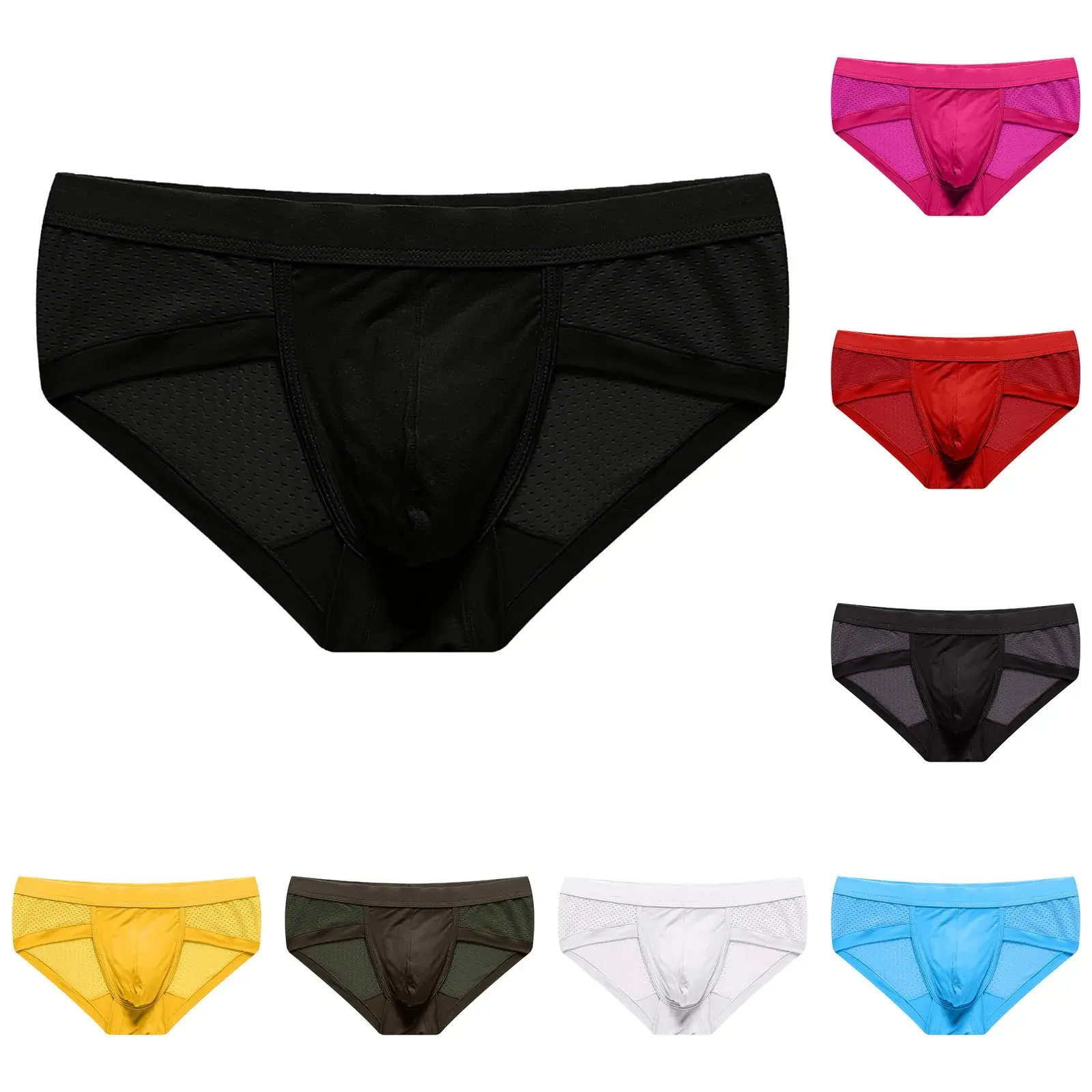 Sous-vêtements pour hommes pur coton respirant garçons ample grande taille sport caleçon à Angle plat
