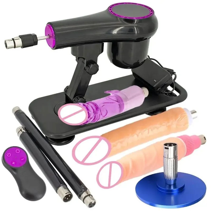 Portable Sex Machine Adjustable Speed Angle Automatic Wireless Control for Woman Man Masturbating Pumping Gun Sex Toys — image 1