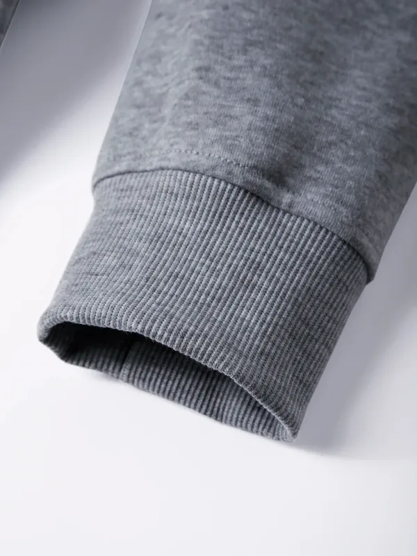 Men's Crew Neck Pullover Solid Color Large Sweatshirts Spring Autumn Outdoor Jogging Tops Men Casual Hoodies Streetwear — image 17