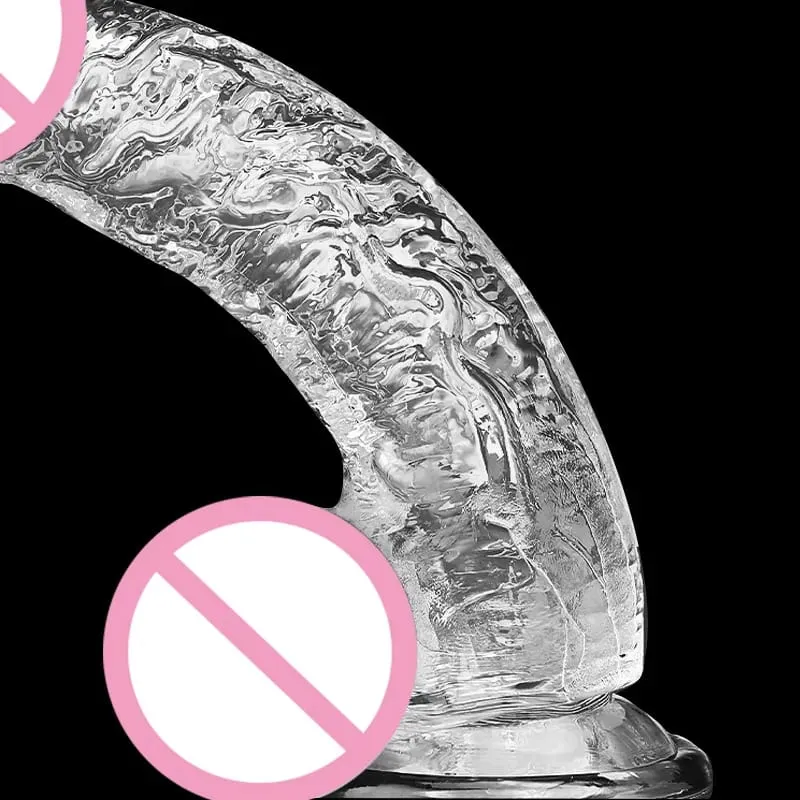Transparent Realistic Dildo Strong Suction Cup Adult Sex Toys for Women Gay Anal Masturbation Realistic Dick Sex Toys Big Dick18 — image 5