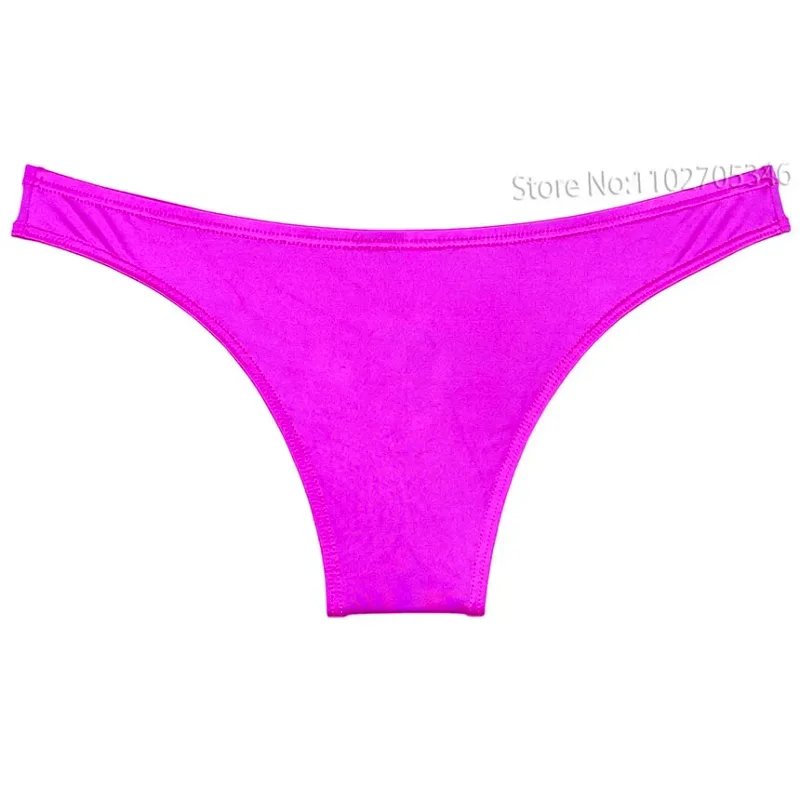 Silky Smooth Bikini Briefs Men's Enhance Pouch Micro Underwear Slip Sexy Beach Briefs Breathable Sissy Panties Pool