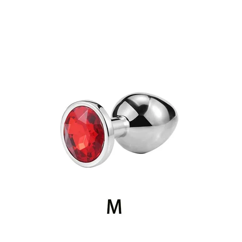 5Size/set Metal Anal plug butt plug Sex Toys Butt Toys For Women/Men/Couples Adult Game Masturbator Anal Diamond Sex Shop — image 10