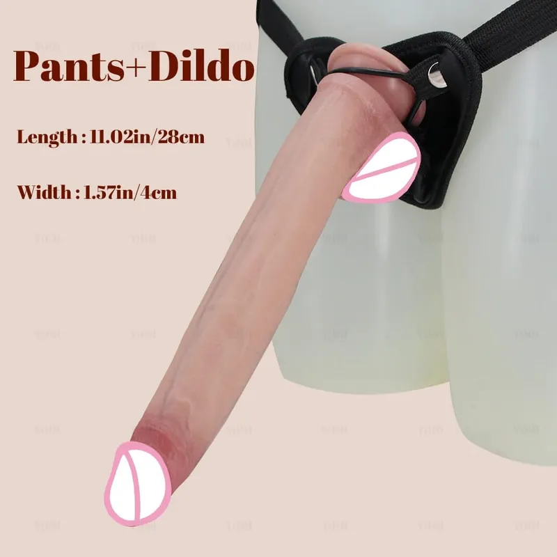 Consolador largo realista piel de carne suave Miembro grande doble silicona pene pequeño para mujer hombre juguetes sexuales anales ventosa masturbador