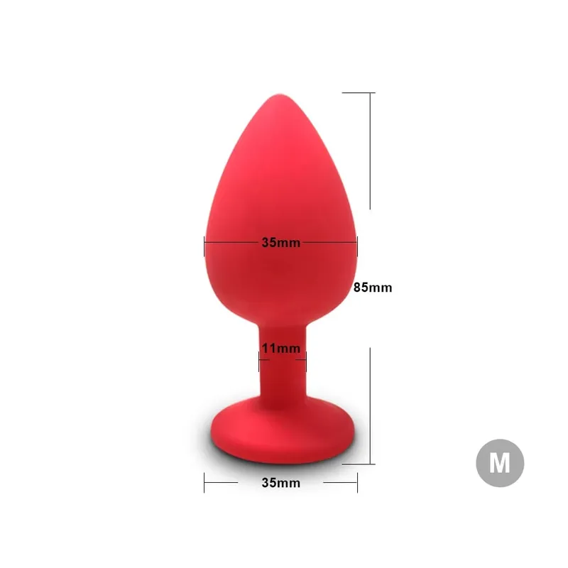 Anal Toy Soft Silicone Anal Plug for Beginner Butt Plug Men Women Gay Couples Anal Prostate Stimulator Adult Masturbator Sex Toy — image 19