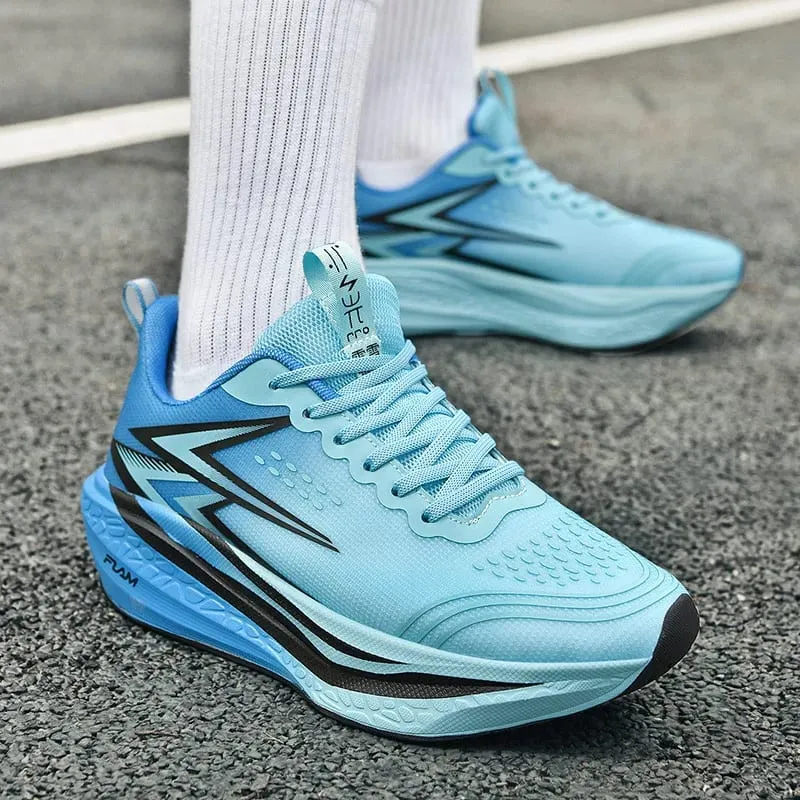 Men Running Shoes Speciality Marathon Sports Breathable Lightweight Carbon Board Women's Trend Athletic Sneakers Women Christmas — image 6