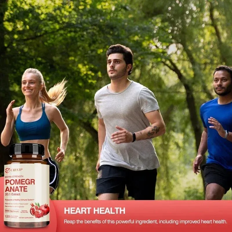 Pomegranate Extract - Antioxidant Supplements Are Beneficial for Heart Health and Joint Support and Promote Energy Production — image 7