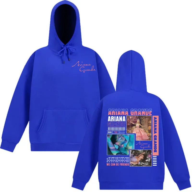 Singer Ariana Grande Album Cover Aesthetics Hoodies Men Women Fashion Sweatshirt Autumn Winter Long-sleeved Vintage Pullover Top — image 9