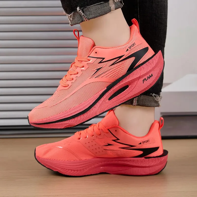 Men Running Shoes Casual Sports Marathon Breathable Lightweight Women's Comfortable Athletic Nonskid Walking Sneakers Outdoors — image 5