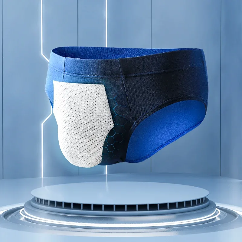 Men's underwear, men's briefs, summer thin modal underpants, sexual charm, large-sized men's low-waisted breathable shorts — image 4