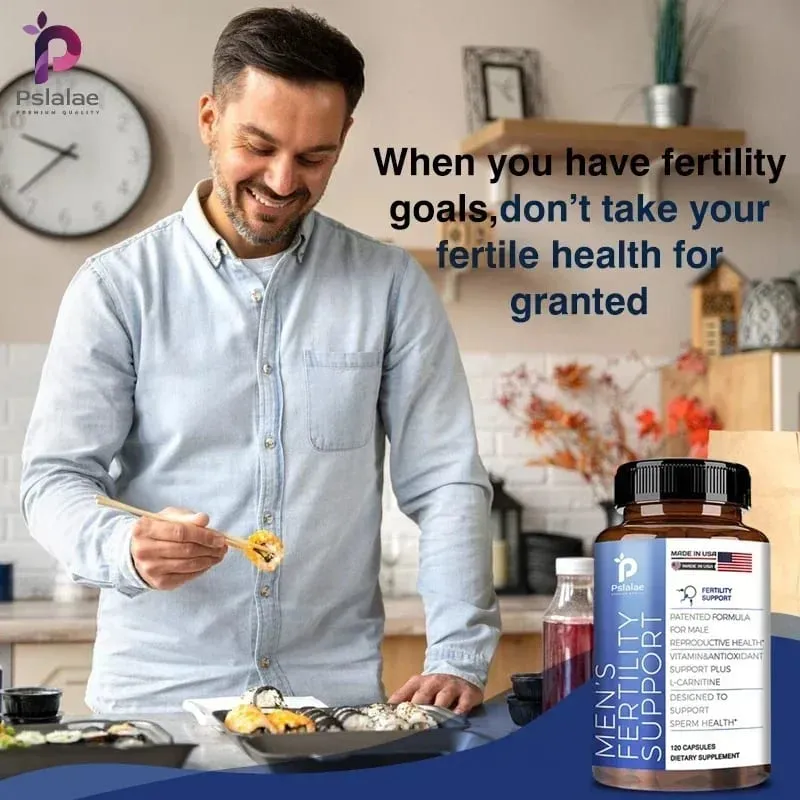 Fertility Capsules for Men Increase Sperm Quality Vitality Sperm Motility Count Booster Support Supplement — image 5