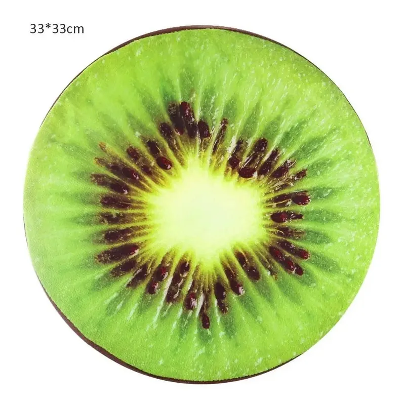 Kindergarten Office Garden Dining Outdoor Funny Chair Cushions Round Pillow Seat Pads Fruit Seat Pads