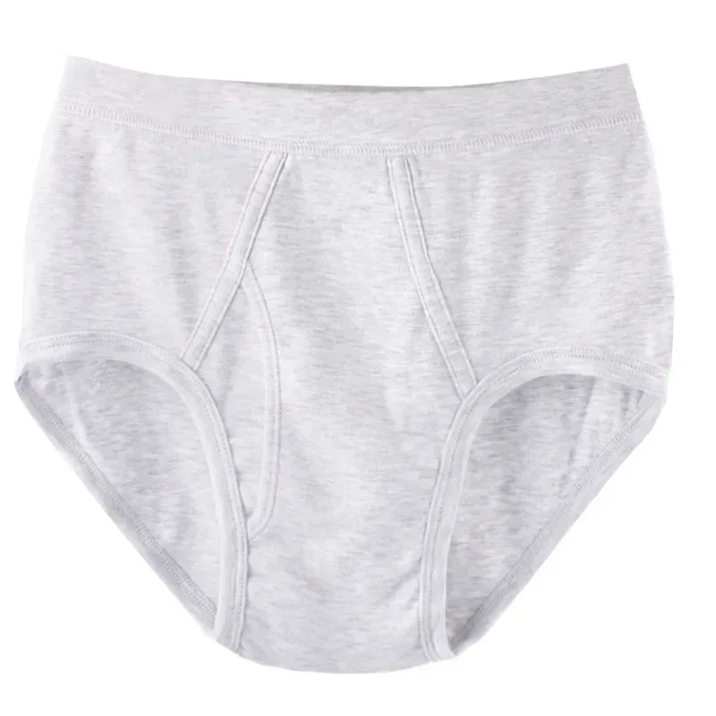 Solid Color Fat Plus Size Men's Underwear Mens Underpants 100% Cotton Comfortable Breathable Loose Large Size Men Briefs Panties — image 27