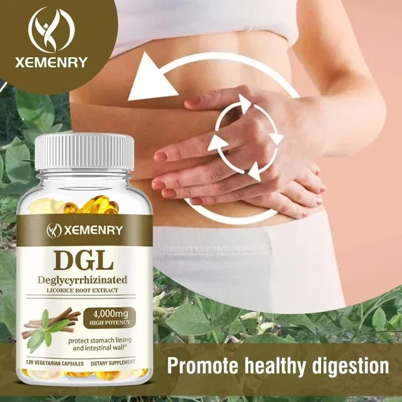 DGL Licorice Capsules 4000mg - Promotes Healthy Digestion Enhances Appetite Replenishes Energy and Accelerates Absorption — image 7