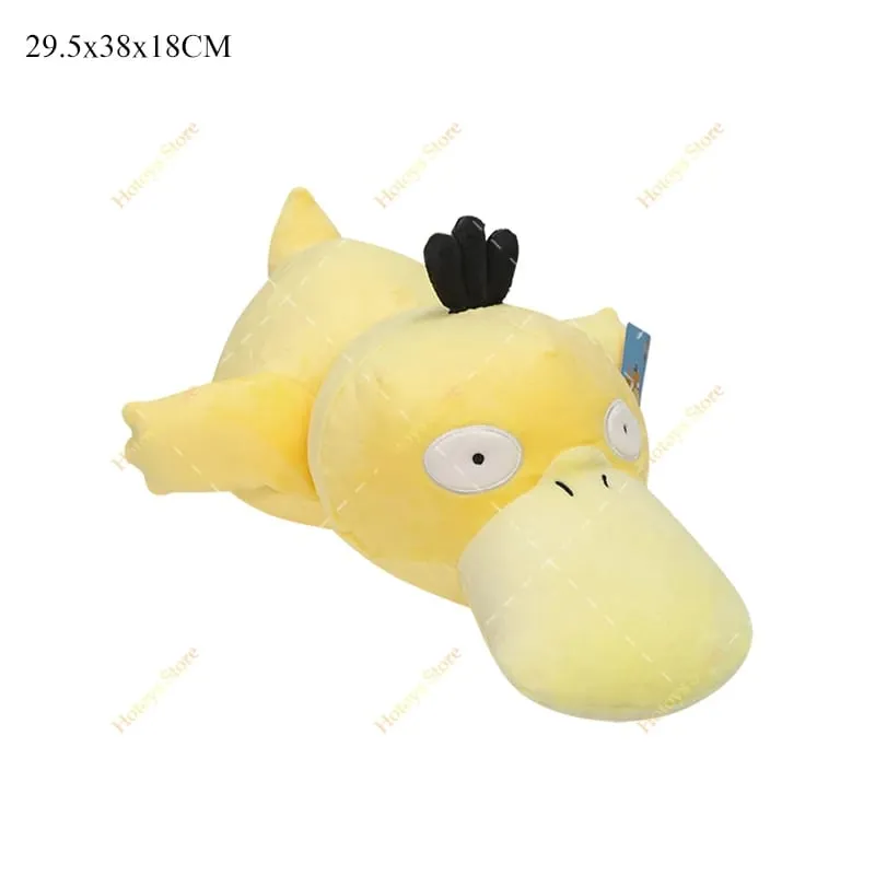 Original Pokemon Charmander Plush Pillow Toys Anime Cute Psyduck Lying Posture Soft Stuffed Animals Sofa Cushion Peluche Dolls — image 8