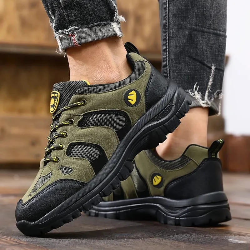 Outdoor Hiking Shoes for Men Anti Slip Wear-resistant Hiking Sneakers 2026 New Comfortable Breathable Durable Camping Mens Shoes — image 7