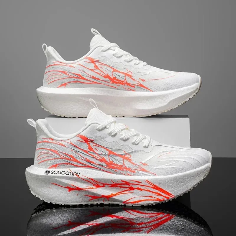 Marathon Men Running Shoes Lightweight Women's Comfortable Athletic Nonskid Sneakers Carbon Board Speciality Sports Breathable — image 9