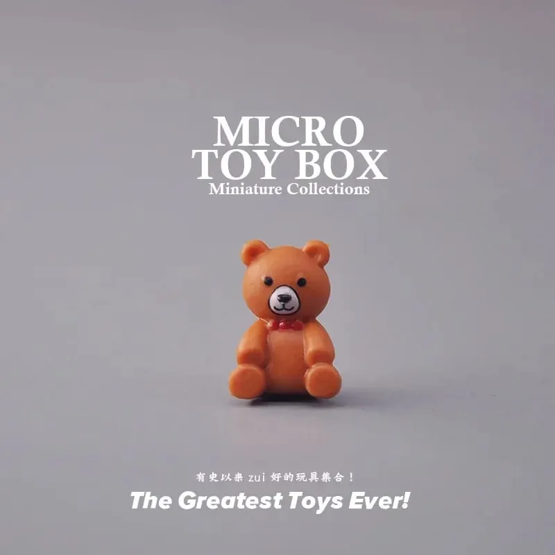 ที่เล็กที่สุดในโลก Ultra Mini Classic Toy Miniature ซูเปอร์มาร์เก็ตโลหะผสม Part Act Works เกมส์สะสมของเล่นไม่มีกล่อง