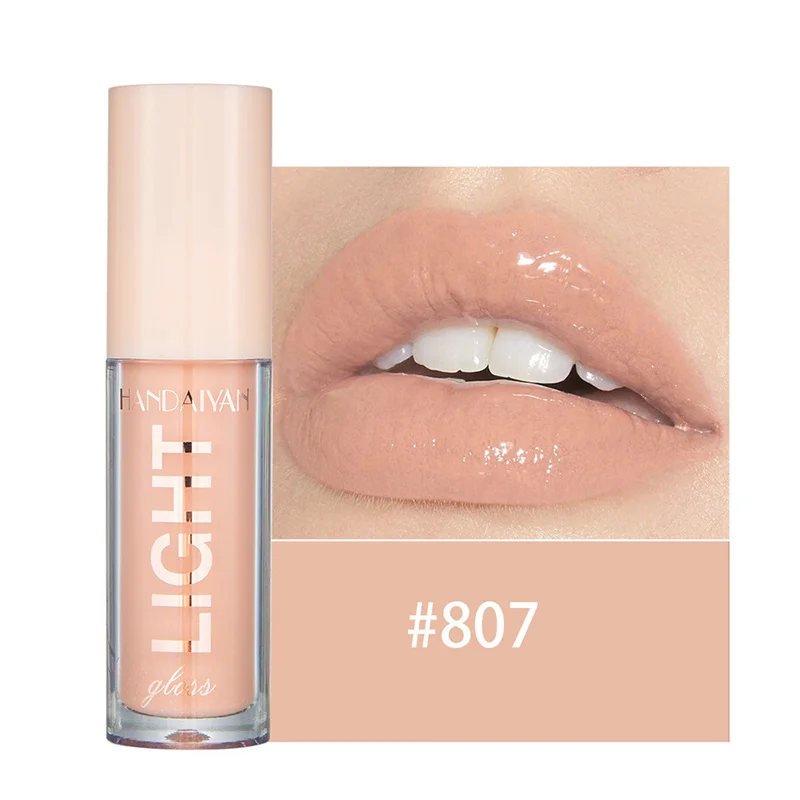 12 barev Mirror Pearl Lesk na rty Dlouhotrvající hydratační lesk Glitter Lip Glaze Vodotěsné sklo Tekutá rtěnka Dámský make-up — image 15