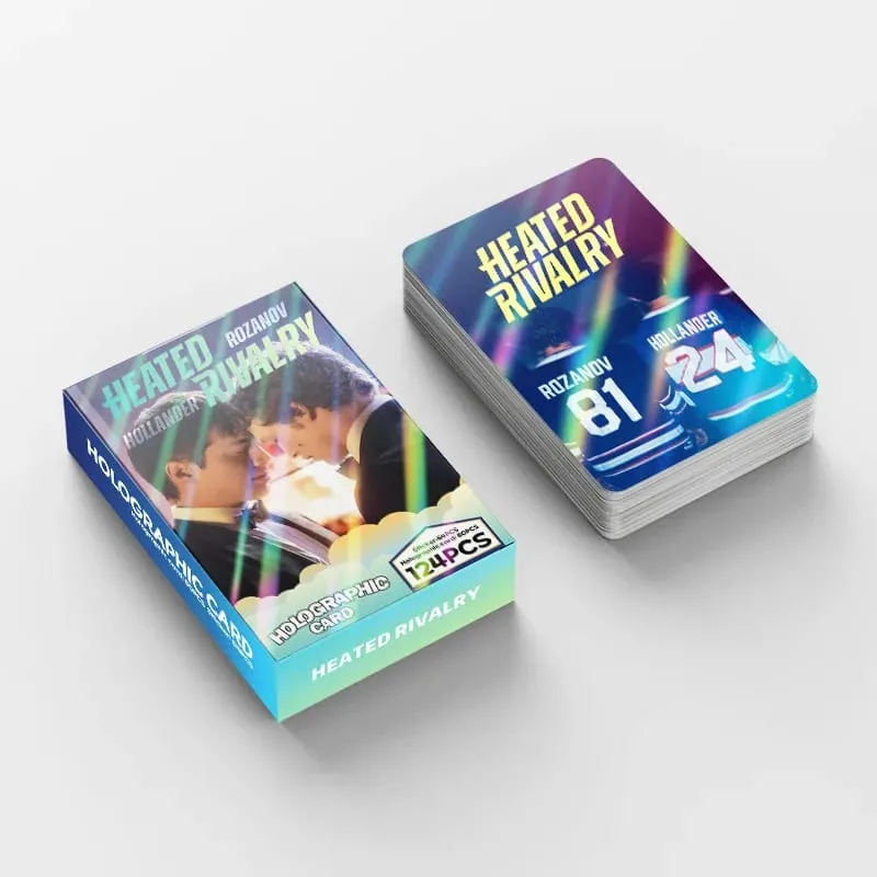 124pcs Heated RIVALRY Photocards Stickers Kpop Merch Lomo Cards Set Fans Collection Cards Gifts — image 4