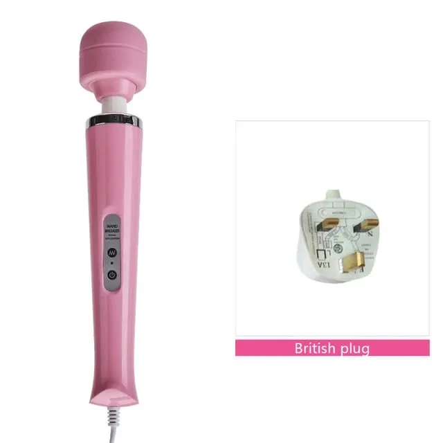 Adult Sex Toys AV Vibrator Powerfull Magic Wand G-spot Stimulation Massager Clit Vibrators Sex Toys for Women MasturbationBLACKWOLF New 10 Speeds Magic Wand Massager Big Magic Wand Massage Stick AV Vibrators Sexy Clit Sex Toys for Women Eur — image 17