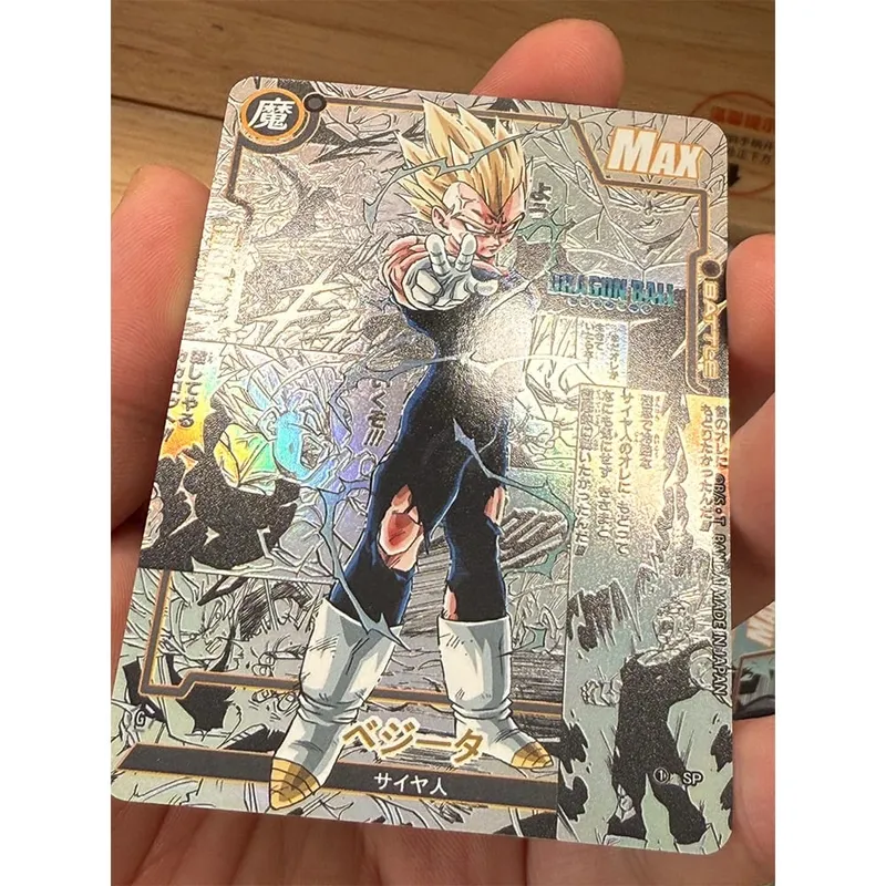 Anime characters Dragon Ball Super Bulma Cell DIY Homemade Bronzing texture Game toys Collection card Christmas birthday gift — image 6