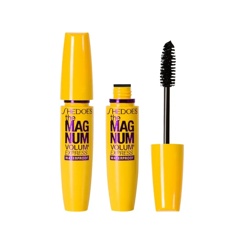 Gele Mascara Waterproof Verlenging Curling Volumizing Natuurlijke langdurige veegvaste oogmake-up Cosmetica — image 4