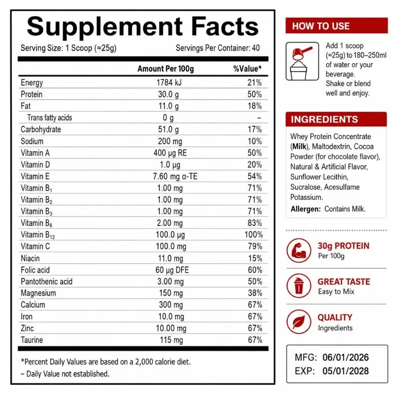 NurtureNova Bubuk Protein Whey 40 Porsi Campuran Minuman Protein untuk Dewasa Cokelat Matcha Rasa Stroberi Nutrisi Harian