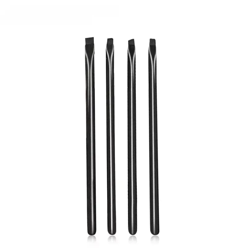 4pcs Blade Makeup Brushes Angled Thin Eyebrow Brush Flat Fine Eyeliner Brush Professional Liner Brow Make Up Tools