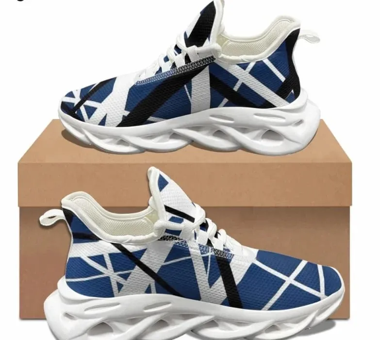 Evh Stripe Design Casual Flat Shoes Street Fashion Rock Trend Sneakers Women Classic Popular Non-slip Running Shoes — image 13