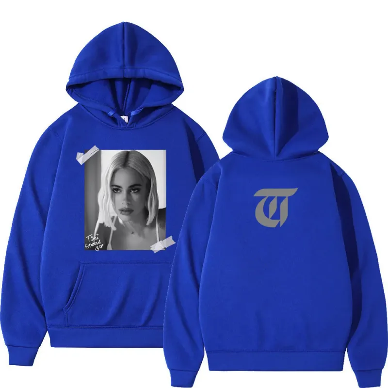 Singer Tini Stoessel Album Vintage Graphic Hoodie Men Women Aesthetic Trend Sportswear Long-sleeved Harajuku Casual Hoodies Tops — image 9