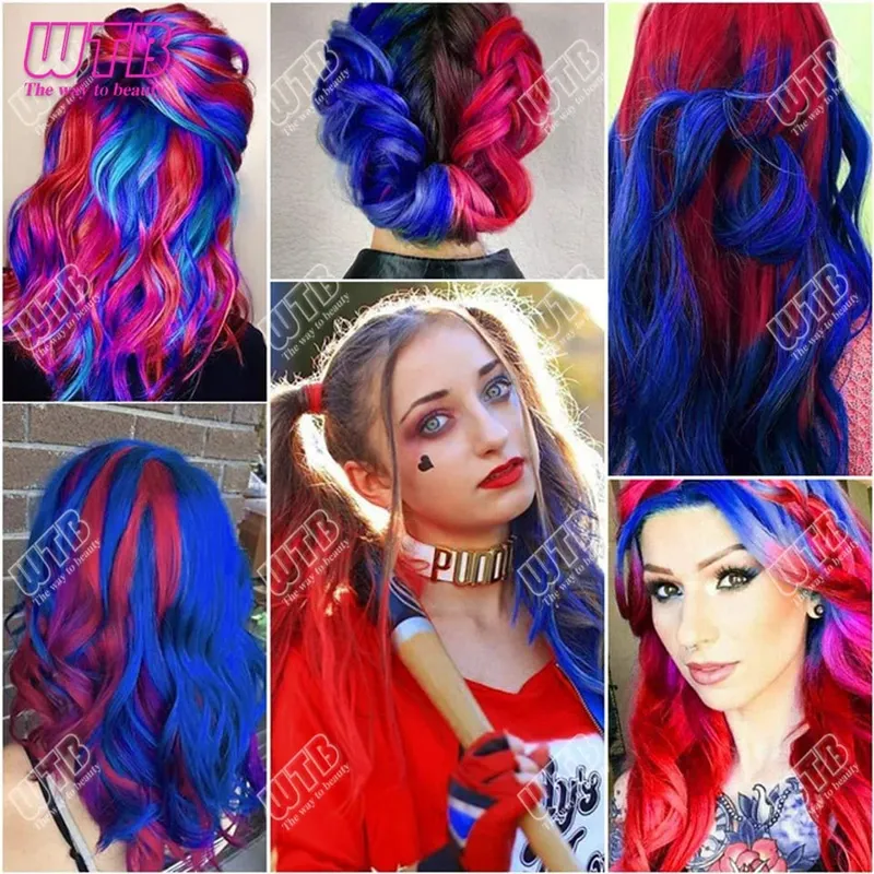 10 PCS Colored Synthetic Hair Extension Wigs for Women BB Clip Style Straight Hair Extension Wigs Suitable for Holiday Events — image 5