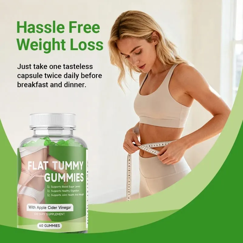 Metabolism Support Gummies - Weight Management Fat Burning Metabolism Boosting Supports A Healthy Nervous System - 60 Gummies