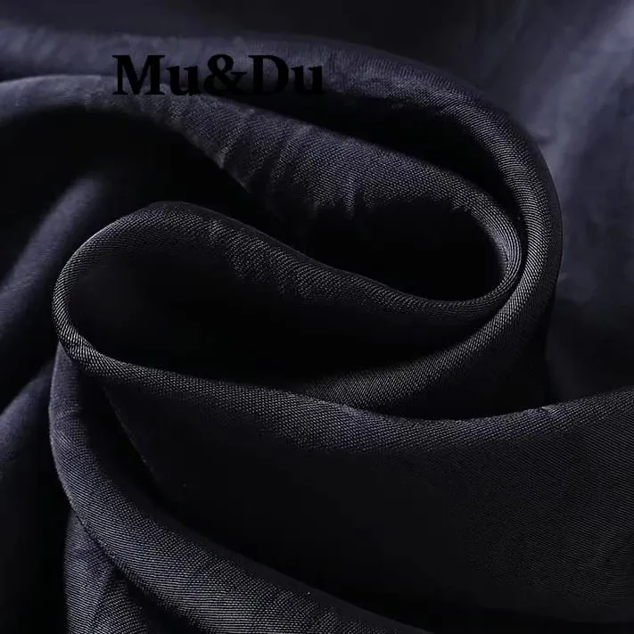 Zarif Sırtı Açık Yuvarlak Yaka Uzun Elbise Kadın Modası Minimalist Stil Dökümlü Polyester Elyaf Kolsuz Etek Şehir İşe gidip gelme — image 7