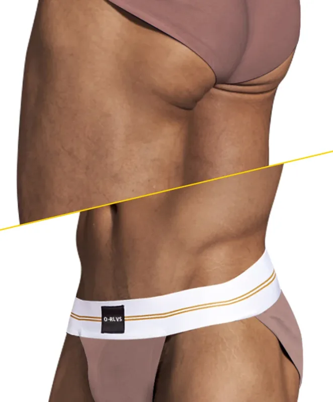 กางเกงชายไม่มีรอยต่อสะโพก Mens Underwaer ขนาดใหญ่กว้าง 5 ซม.แถบยืดหยุ่นอิสระ Codpiece สั้นกางเกง — image 26