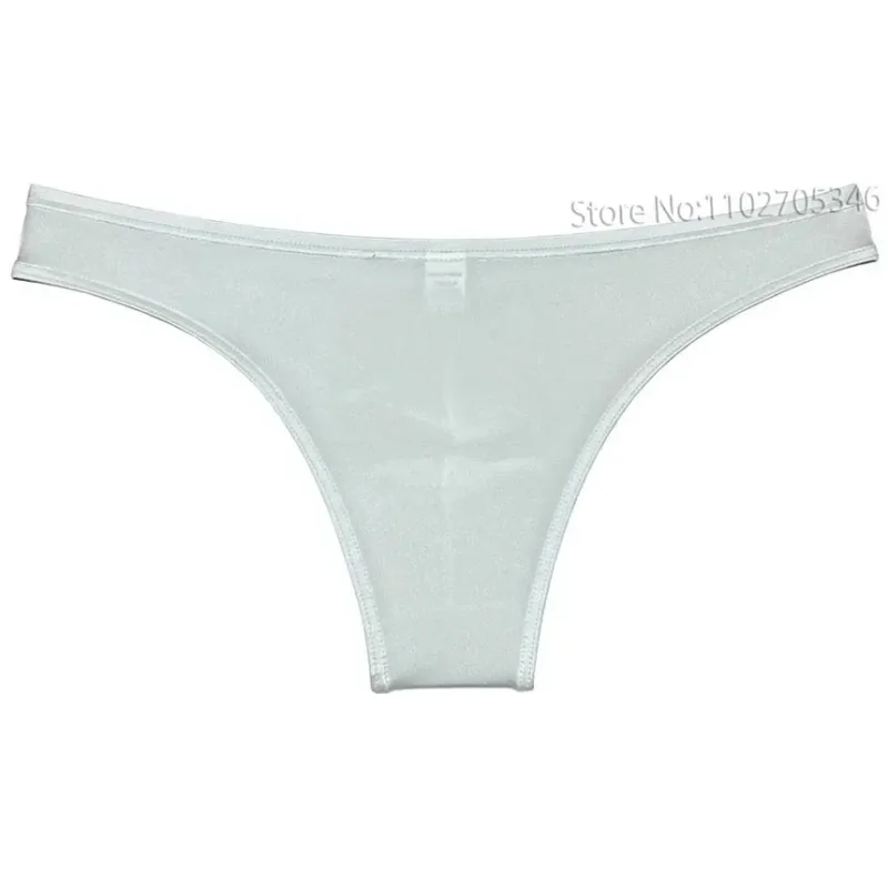 Silky Smooth Bikini Briefs Men's Enhance Pouch Micro Underwear Slip Sexy Beach Briefs Breathable Sissy Panties Pool