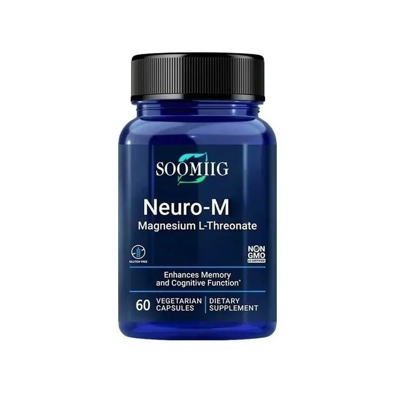 Soomiig Magnesium L-Threonate - Promotes Brain Health Enhances Memory Concentration & Cognition Boosts Nerve Energy — image 10