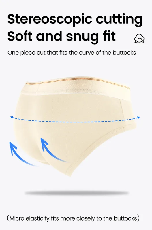 Men's pure cotton breathable and comfortable triangular underpants, mid-waist, skin-friendly and soft, teenagers' underpants 3256810188437944 — image 15