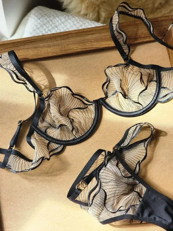 Comfort Minimizer Bra for Large Bust Ultra Thin Unlined Wireless Bra Lift & Shape Adjustable Support for Everyday Wear — image 2