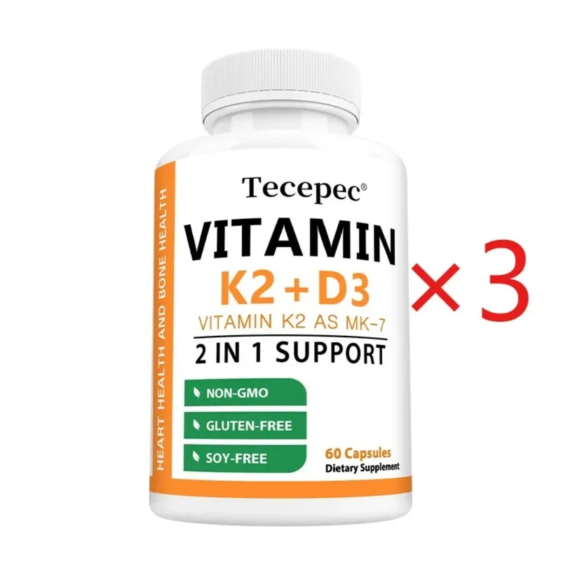 Vitamin D3 + K2 Softgels 2-in-1 Complex Bone Teeth & Immune Health Support Immune System Booster — image 10