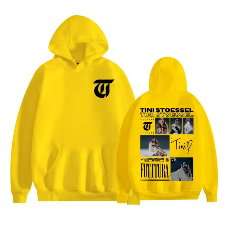 Tini Stoessel Futtura Album Tour 2025 Hoodies Men Women Clothing Fashion Aesthetic Sweatshirts High Quality Fleece Casual Hooded — image 10