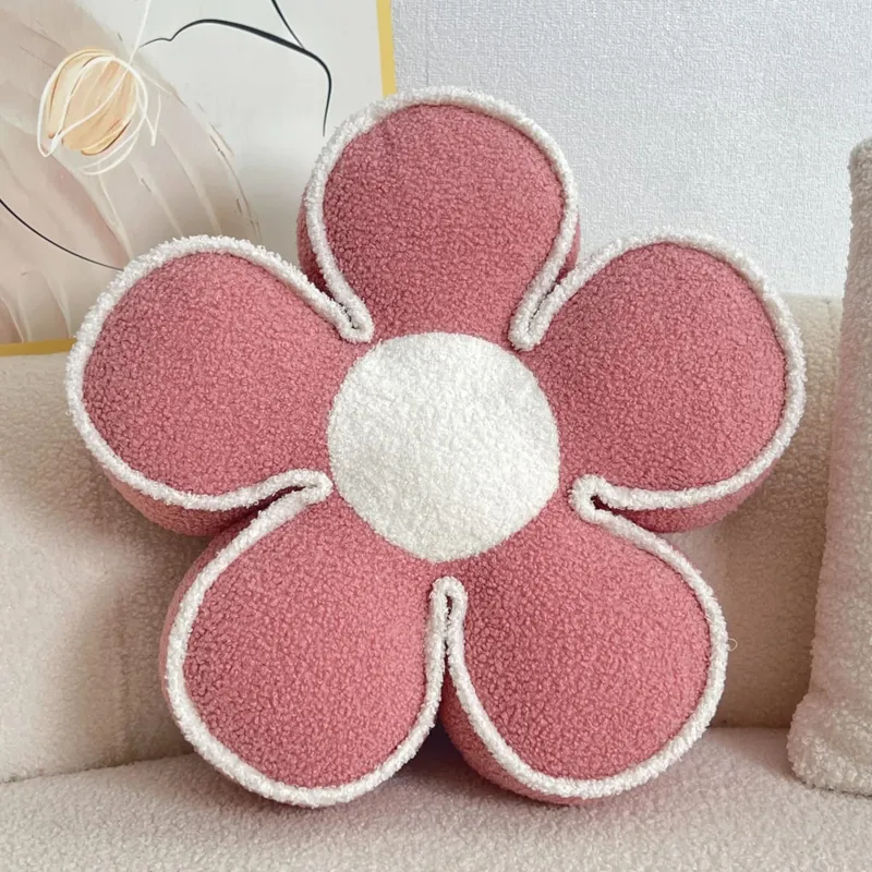 Luxury Sunflower Petal Flower Pillow Sofa Living Room Cushion Bay Window Bed Decor Headrest Backrest Pad PP Cotton Filled Pillow — image 15