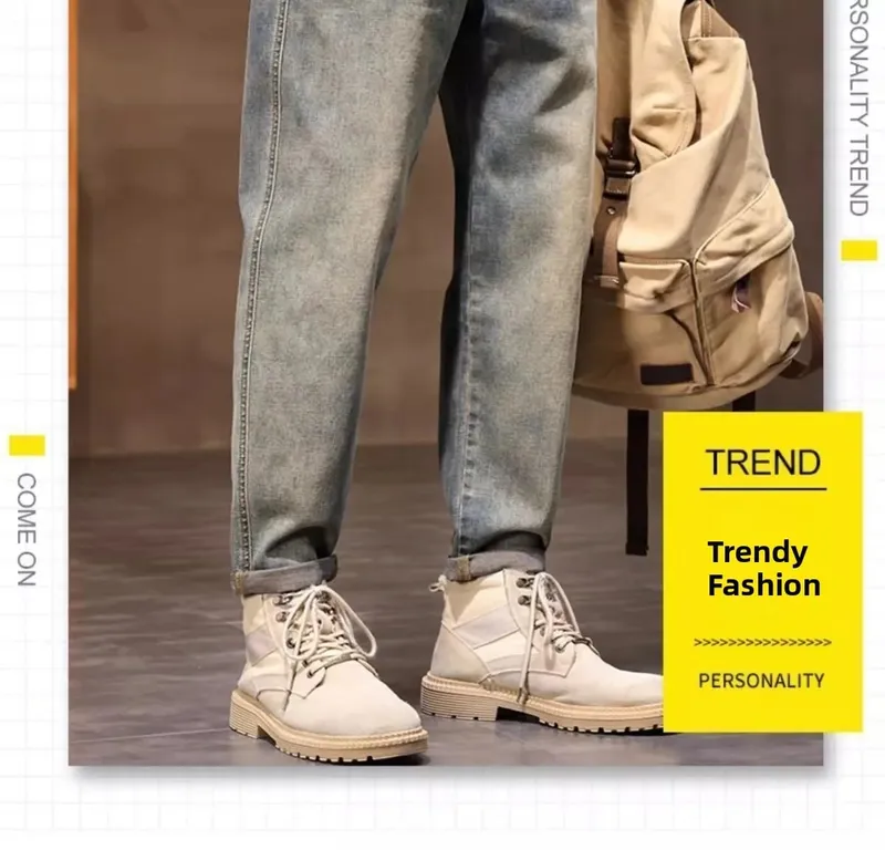 Spring Summer New Retro Men's Jeans Straight Leg Elastic Casual Versatile Classic Mid-Rise Long Pants Comfortable Fit — image 10