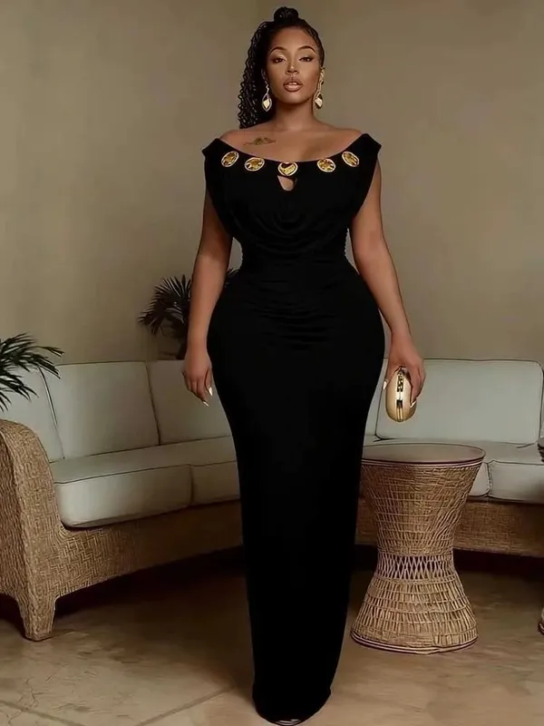 Evening Dress for Parties High Waist Slim Fit Bohemian Dress Chic Woman Wedding Invite Off Shoulder Sexy Long Dresses Elegant — image 4