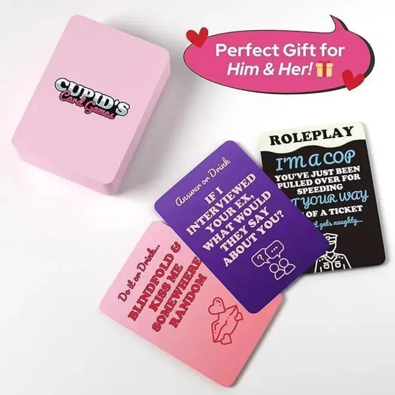 New Cupid Card Game Couples Drinking Game for Adult Dating Nights Bedroom Game for Male and Female Pairs Valentine's Day Gift — image 4