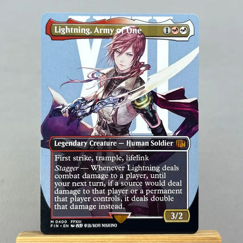 FIN HOLO14-Ⅰ01 Tcg Proxy Cards Vivi Ornitier Sephiroth Fabled SOLDIER Summon Bahamut Cloud Midgar Mercenary