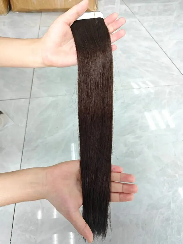 [NEW] Ugeat Remy Tape in Extensions Genius Human Hair Weft Pu Tape in Hair Extensions One Piece for Daily Office Look 50G