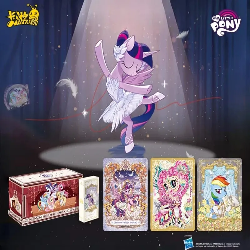 Genuine My Little Pony Card Friendship Forever Star Pack Gorgeous Gilded Princess Collectible Card Children's Holiday Gift — image 1
