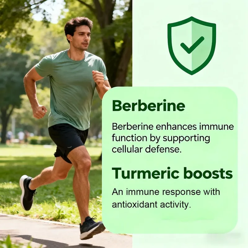 Berberine Capsules with Ceylon Cinnamon & Turmeric Support Heart Health Blood Sugar Liver Function Immune & Digestive Health