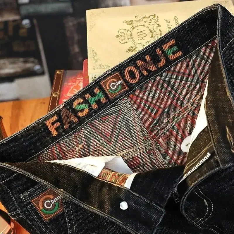 Autumn New Fashion 2026 Men's Jeans Small Straight Elastic Loose Simple Korean Trend Pants Low Rise Jeans Man Pants — image 3