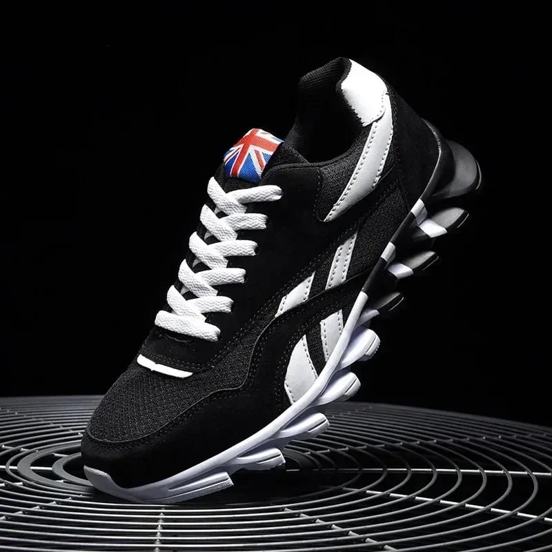 Brand Trend Size 36-48 Men's Wear-resistant Cushioning Thick-soled Fitness Sneakers Outdoor Breathable Running Shoes for Men — image 11